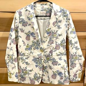 Loft Floral Blazer